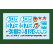 Hobby Boss 84543 1/35 Soviet SU-122-54 Tank Destroyer