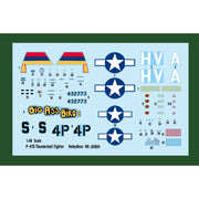 Hobby Boss 85804 1/48 P-47D Thunderbolt Fighter