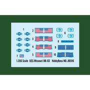 Hobby Boss H86516 1/350 USS Missouri BB-63 Missouri
