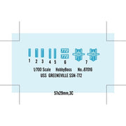 Hobby Boss 87016 1/700 Greeneville Submarine SSN-772