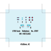 Hobby Boss 87017 1/700 I-400 Class Submarine