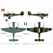 Hobby Master HA0132 1/72 Ju 87G-1 Stuka T6 AD Eastern Front WWII