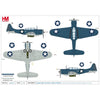 Hobby Master HA0175 1/72 Douglas SBD-2 Dauntless Battle of Midway BuNo 2013 Flown by Major Lofton Henderson VMSB-241 4 June 1942