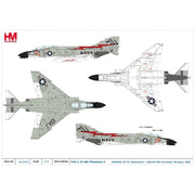 Hobby Master HA19031 1/72 F4H-1 F-4B Phantom II 148381 VF-74 Be-Devilers CVA-59 USS Forrestal US Navy 1962