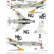 Hobby Master HA19033 1/72 F-4J Phantom II Mig-17 Killer 157269 VF-92 Silver Kings USS Constellation 10 May 1972