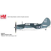 Hobbymaster 2215 1/72 SB2-C Helldiver White 62 VB-18 USS Intrepid 1944