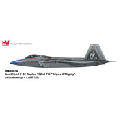Hobby Master HA2803b 1/72 Lockheed F-22 Raptor 192nd FW Cripes A Mighty (with Underwings 4 x AIM-120)
