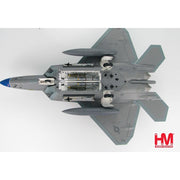 Hobby Master HA2803b 1/72 Lockheed F-22 Raptor 192nd FW Cripes A Mighty (with Underwings 4 x AIM-120)