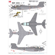 Hobby Master 5011 1/72 Grumman EA-6B Prowler Eve of Destruction 163527, VAQ-141 Shadowhawks, Operation Desert Storm, 1991