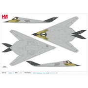 Hobby Master 5810 1/72 Lockheed F-117A Nighthawk USAF 412th TW, 410th FTS, 79-10781 Toxic Death, 1991