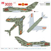 Hobby Master 5908 1/72 MIG-17F Fresco C 3020 Flown By Le Hai 923rd Yeh The Fighter Rgt. 14 June 1968