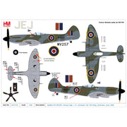 Hobbymaster 7114 1/48 Spitfire XIV MV257 Group Capt. J. E. Johnsson No 125 Wing Denmark June 1945