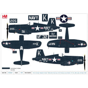 Hobby Master 8224 1/48 F4U-4 Corsair Medal of Honour White 205 LTJG Thomas