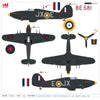 Hobby Master HA8653 1/48 Hurricane Mk.IIC BE581 F/Lt Karel M Kuttlelwascher No.1 Sqn. Tangmere 1942