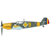 Hobby Master HA8721 BF 109E-3 Hai Fetito No.9, Lt. loan di Cesare, Grupul 7 Romanian Air Force Karpovka-Stalingrad November 1941