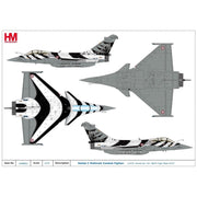 Hobby Master HA9601 1/72 Rafale C 118-EF Armee de Lair NATO Tiger Meet 2012