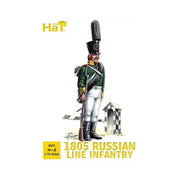 HAT 8072 1/72 1805 Russian Line Infantry Plastic Model Kit