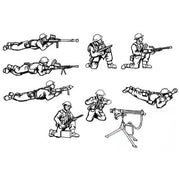 HAT 8228 1/72 WWII British Machine Guns