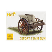 HAT 8242 1/72 WW1 Deport 75mm Gun (x4)