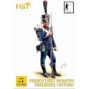 Hat 1/72 8251 French Chasseurs in Action Poses Plastic Figure Set