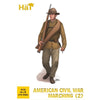 HAT 8332 1/72 American Civil War Marching (2) Plastic Model Kit