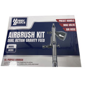 Hobby Basics AB201 Dual Action Gravity Feed Airbrush Kit