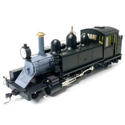 Haskell On30 VR NA Class Puffing Billy Locomotive Black with Original Smoke Stack