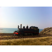 Haskell On30 VR NA Class Puffing Billy Locomotive Black with Original Smoke Stack