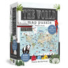 The World Map by Tania McCartney 252pc Jigsaw Puzzle
