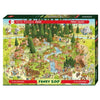 Heye Funky Zoo Black Forest Puzzle 1000pc