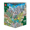 Heye 29680 Tanck Alpine Fun 1000pc Jigsaw Puzzle