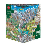 Heye 29680 Tanck Alpine Fun 1000pc Jigsaw Puzzle