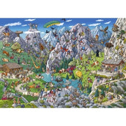 Heye 29680 Tanck Alpine Fun 1000pc Jigsaw Puzzle