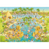 Heye 29693 Funky Zoo Nile Habitat 1000pc Jigsaw Puzzle