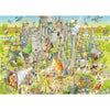 Heye 29727 Funky Zoo Jurassic Habitat 1000pc Jigsaw Puzzle