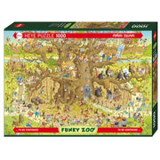 Heye Funky Zoo Monkey Habitat Puzzle 1000pc