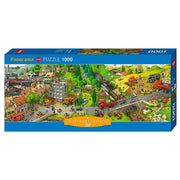 Heye 29835 Loup Busy Day Panorama Jigsaw Puzzle 1000pc