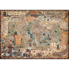 Heye 29847 Map Art Pirate World 2000pc Jigsaw Puzzle