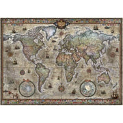 Heye 29871 Map Art Retro World 1000pc Jigsaw Puzzle