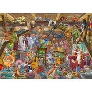Heye 29885 Tanck In the Attic 1000pc Jigsaw Puzzle