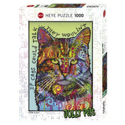 Heye 29893 Jolly Pets If Cats Could Talk They Wouldnt Jigsaw Puzzle 1000pc