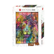 Heye 29894 Jolly Pets Lions Heart 2000pc Jigsaw Puzzle
