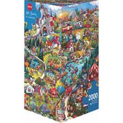 Heye 29930 Go Camping Berman 2000pc Jigsaw Puzzle