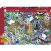 Heye 29935 Pixorama eBoy London Quest 1000pc Jigsaw Puzzle