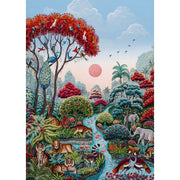 Heye 29958 Exotic Garden Wildlife Paradise 2000pc Jigsaw Puzzle