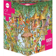 Heye 29990 Korky Paul Tree Lodges 1000pc Jigsaw Puzzle
