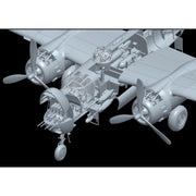 Hong Kong Models 01E037 North American B-25H Mitchell Bomber Gunship over CBI