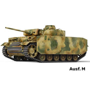 Heller 30321 1/16 Pz.Kpfw.III Ausf.J 5cm KwK 38 L/42 Ausf.J 5cm KwK 39 L/60 Ausf.L Ausf.M