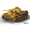 Heller 30321 1/16 Pz.Kpfw.III Ausf.J 5cm KwK 38 L/42 Ausf.J 5cm KwK 39 L/60 Ausf.L Ausf.M