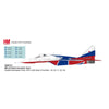 Hobby Master HA6511b MIG-29 Strizhi Aerobatic Team No 31 Russian Air Force 2019